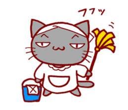 Four Colorful Cats sticker #3005918