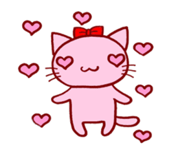 Four Colorful Cats sticker #3005921