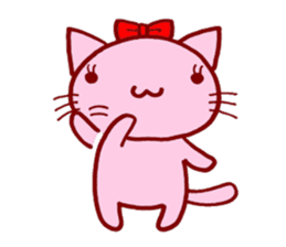 Four Colorful Cats sticker #3005924