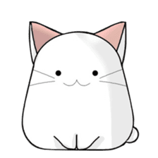 Rice Cake-CAT MOCHI-MOCHI sticker #3006415