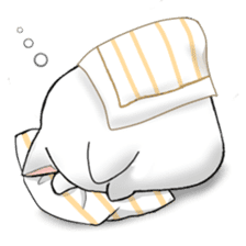 Rice Cake-CAT MOCHI-MOCHI sticker #3006422