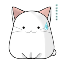 Rice Cake-CAT MOCHI-MOCHI sticker #3006426