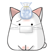 Rice Cake-CAT MOCHI-MOCHI sticker #3006442