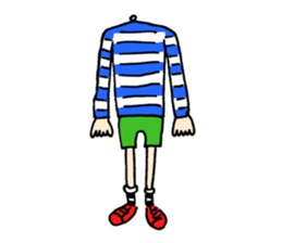 Mr.55 heads high sticker #3006811