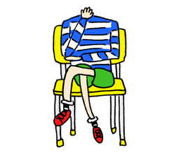 Mr.55 heads high sticker #3006814