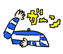 Mr.55 heads high sticker #3006821