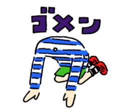 Mr.55 heads high sticker #3006832