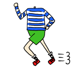 Mr.55 heads high sticker #3006841