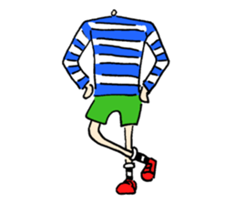 Mr.55 heads high sticker #3006842