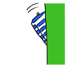 Mr.55 heads high sticker #3006850