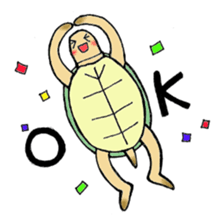 Umeko of turtle sticker #3006980