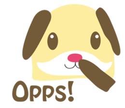 Chubby Doggy sticker #3007069