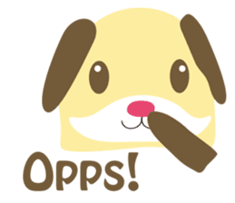 Chubby Doggy sticker #3007069