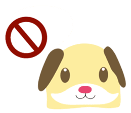 Chubby Doggy sticker #3007077