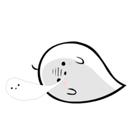 A spook is in fragile health. sticker #3007309