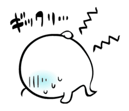 A spook is in fragile health. sticker #3007316