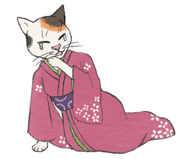 Edo cat sticker sticker #3007697