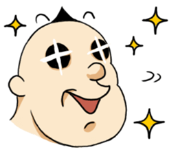 Strange Mohawk Man sticker #3007745