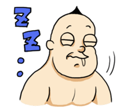 Strange Mohawk Man sticker #3007748