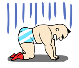 Strange Mohawk Man sticker #3007756