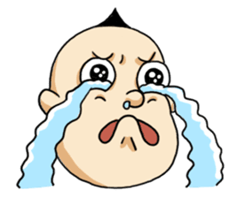 Strange Mohawk Man sticker #3007761