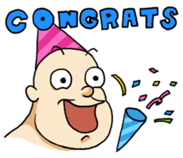 Strange Mohawk Man sticker #3007763