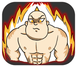 Strange Mohawk Man sticker #3007767