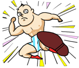 Strange Mohawk Man sticker #3007770