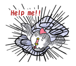 Letting the wind sticker #3007987