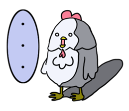 Letting the wind sticker #3008008