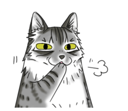 Cat theater MarineLand sticker #3008089