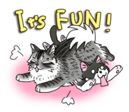 Cat theater MarineLand sticker #3008090