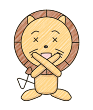 KAMI the Lion by HiroKK sticker #3008300