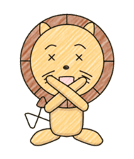 KAMI the Lion by HiroKK sticker #3008300