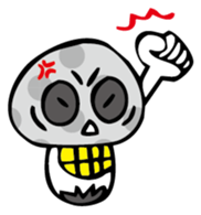 MushroomSkull sticker #3008548