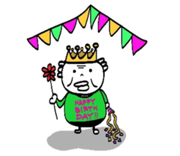 Vitality Grandpa !! sticker #3009174