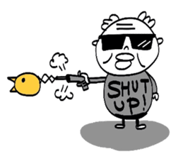 Vitality Grandpa !! sticker #3009179