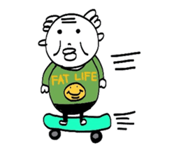 Vitality Grandpa !! sticker #3009188