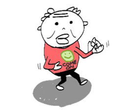 Vitality Grandpa !! sticker #3009190
