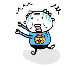 Vitality Grandpa !! sticker #3009191