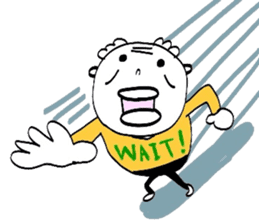 Vitality Grandpa !! sticker #3009204