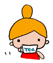 A Little girl's mind sticker #3009776