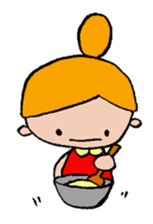 A Little girl's mind sticker #3009779