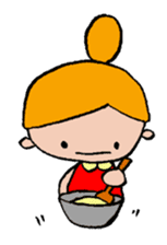 A Little girl's mind sticker #3009779