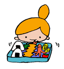 A Little girl's mind sticker #3009780