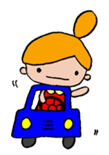 A Little girl's mind sticker #3009782