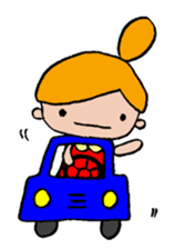 A Little girl's mind sticker #3009782