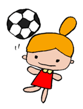 A Little girl's mind sticker #3009784