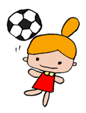 A Little girl's mind sticker #3009784