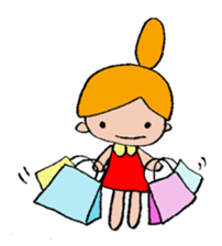 A Little girl's mind sticker #3009787